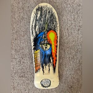 Corey O’Brien Santa Cruz Skateboard Deck Grim Reaper Art Lightly Used